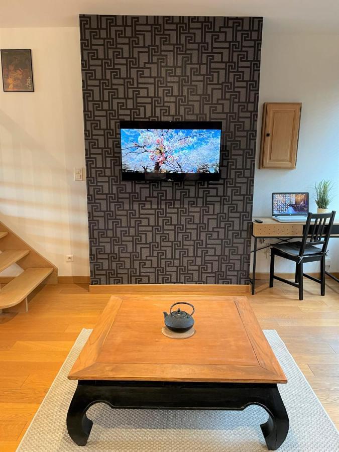Apartament Le Kyoto Deco Zencenterfibreparking Chalon-sur-Saône Zewnętrze zdjęcie